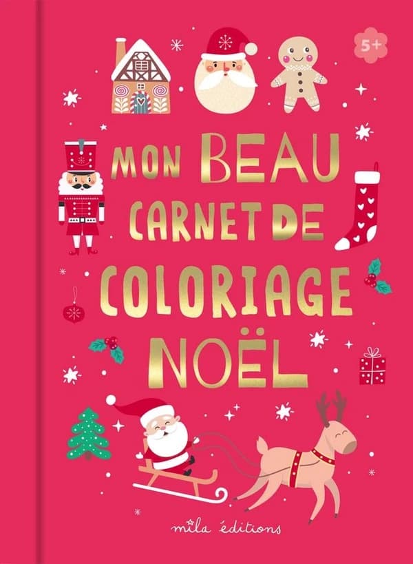 Mon beau carnet de coloriage Noël