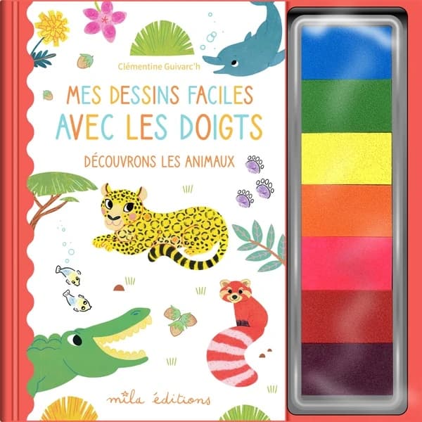 Mes dessins faciles avec les doigts