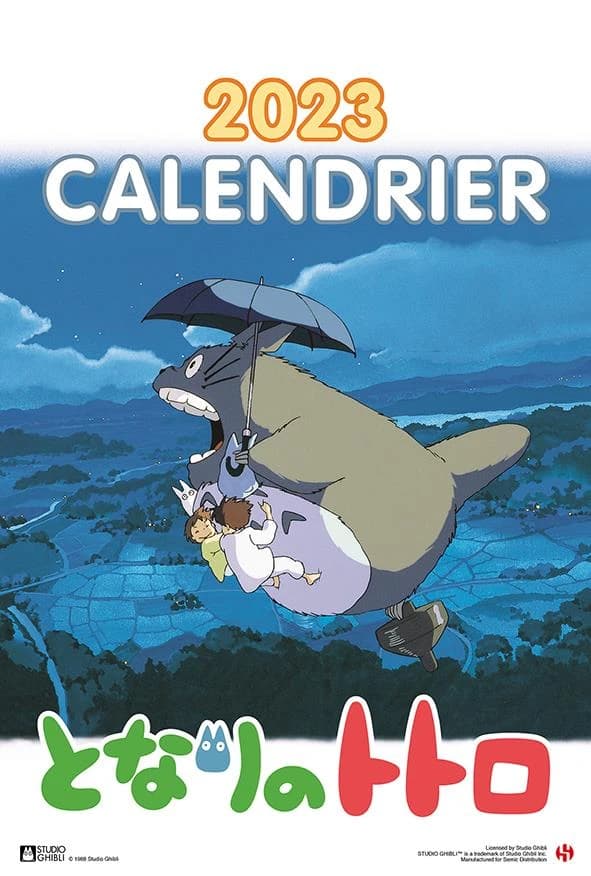 Calendrier mon voisin Totoro (édition 2023)