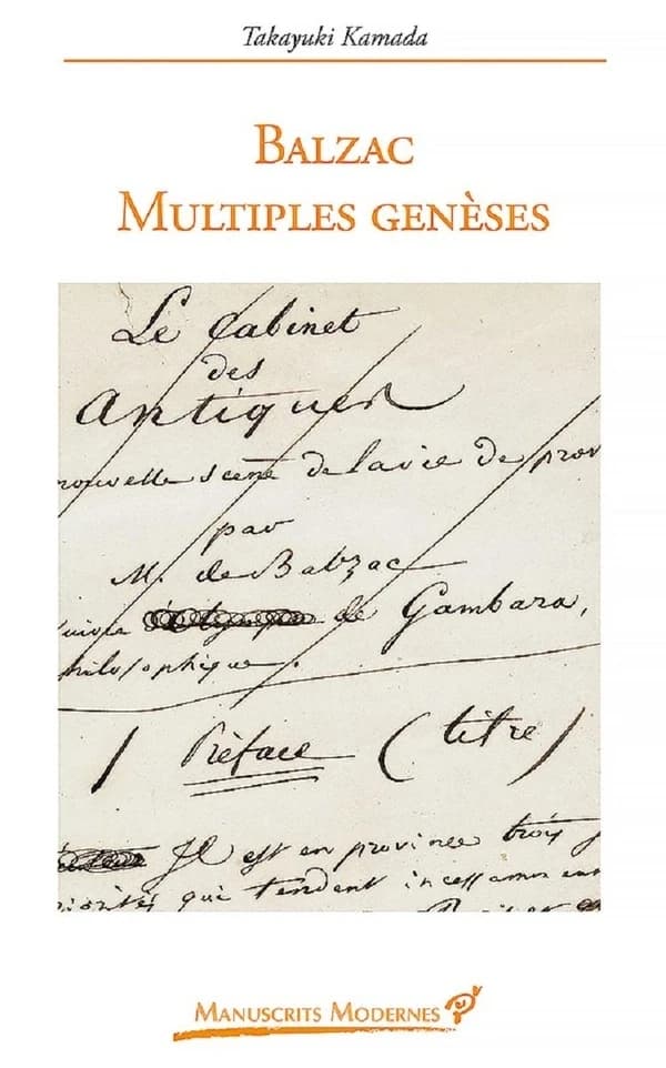 Balzac : multiples genèses