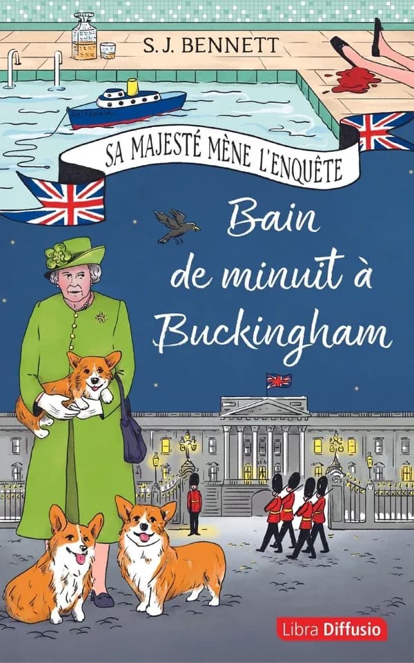 Bain de minuit à Buckingham ([Éd. en grands caractères]) S. J. Bennett ; traduit de l'anglais par Mickey Gaboriaud