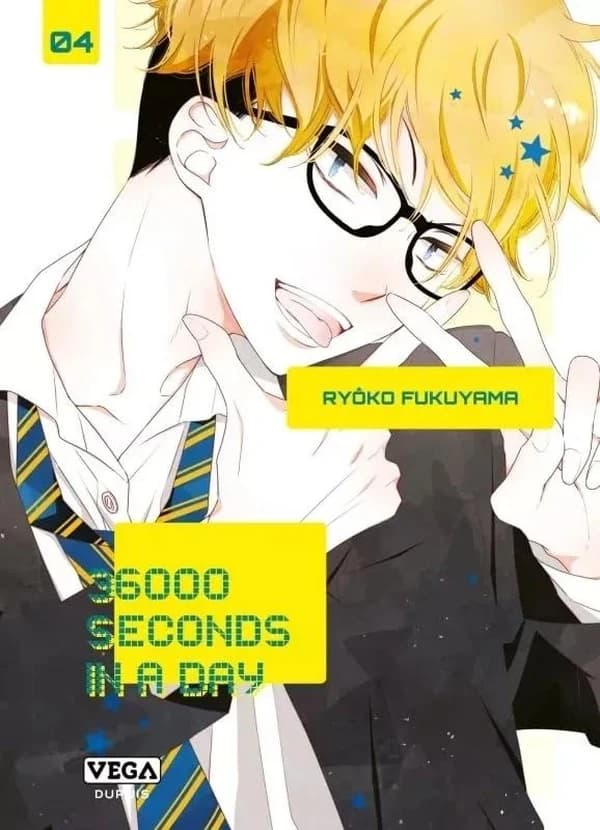 36000 seconds in a day. 04