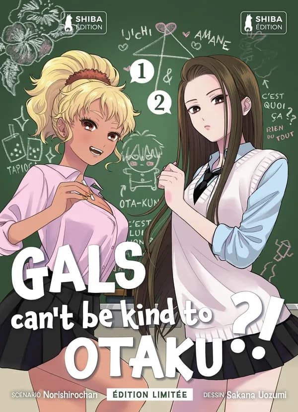 Gals can't be kind to Otaku ?! : coffret Tomes 1 et 2