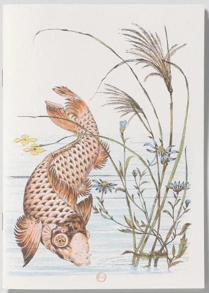 Carnet notes & lecture BNF : dessins japonais pour l'art et l'industrie