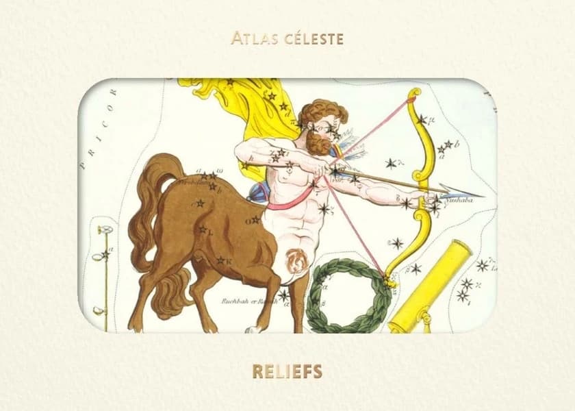 Livre d'images : atlas céleste : [Carte postale]