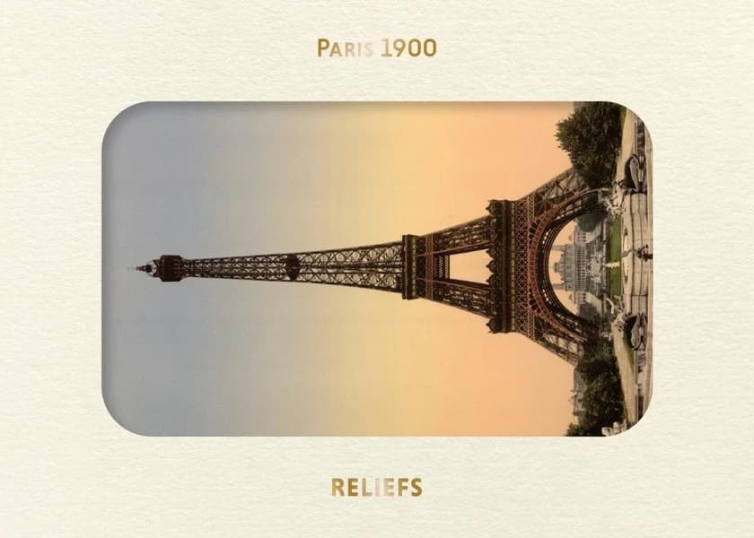 Livre d'images : Paris 1900 : [Carte à jouer]