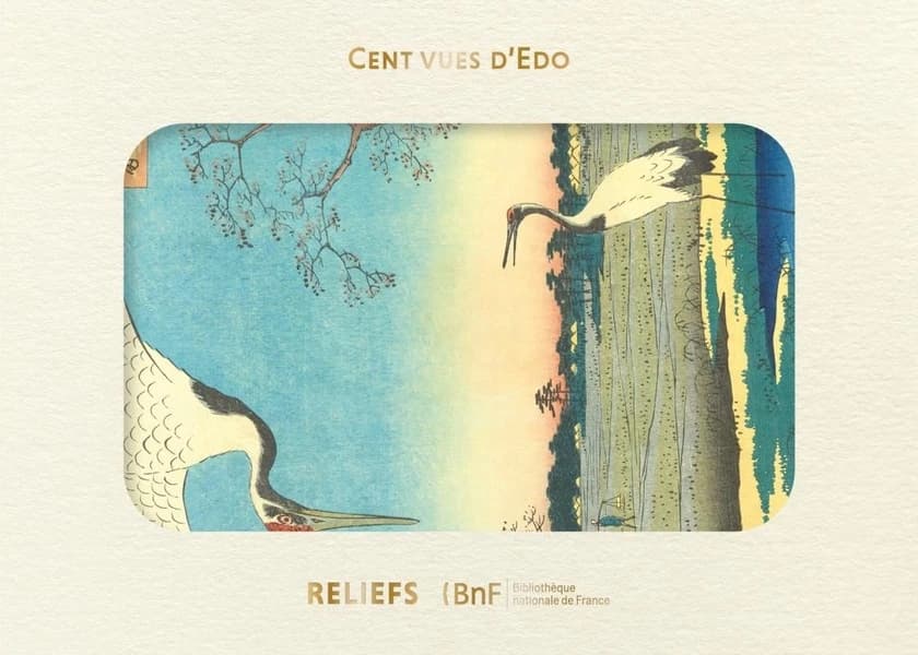 Livre d'images : cent vues d'Edo : [Album ou portfolio de reproductions]