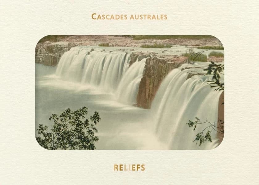 Livre d'images : cascades australes : [Carte postale]