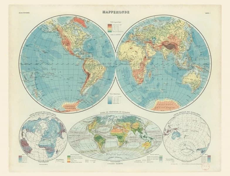 Carte - Mappemonde