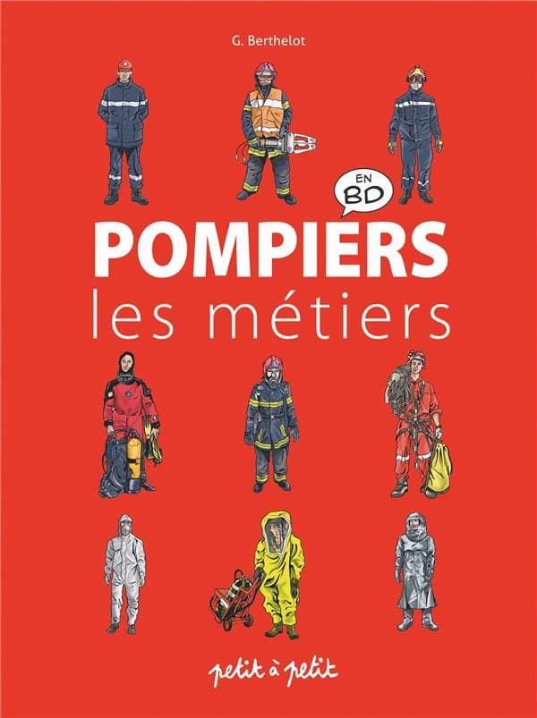 Pompiers : les métiers en BD