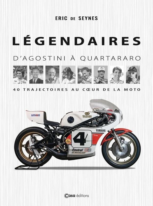 Légendaires, d'Agostini à Quartararo : 40 trajectoires au coeur de la moto