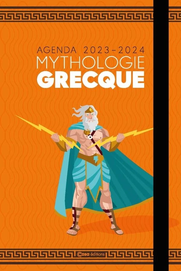 Agenda scolaire mythologie grecque (édition 2023