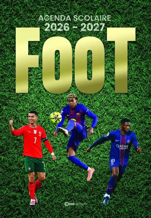 Agenda scolaire Foot