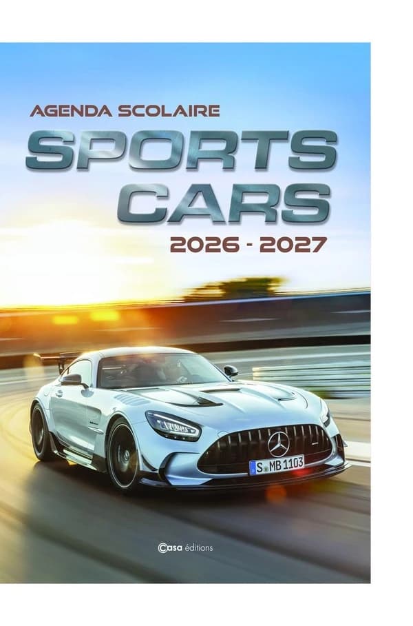 Sports Cars : Agenda scolaire (édition 2026