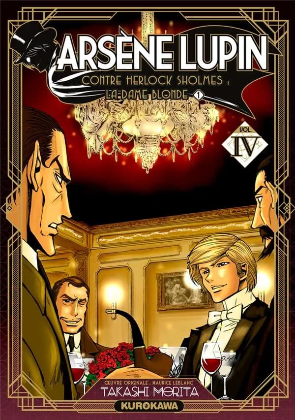 Arsène Lupin contre Herlock Sholmès : la dame blonde. Partie 1