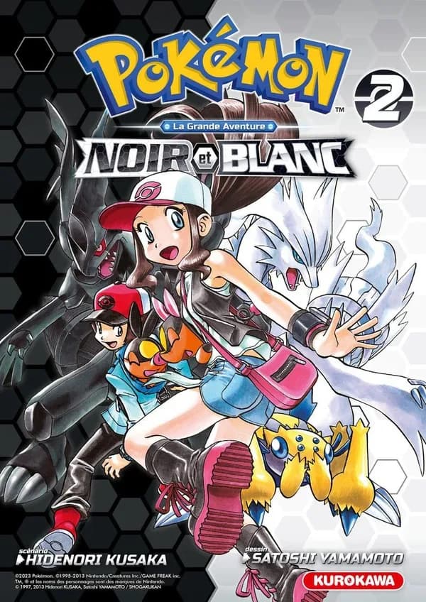 Pokémon : la grande aventure, noir et blanc. 2