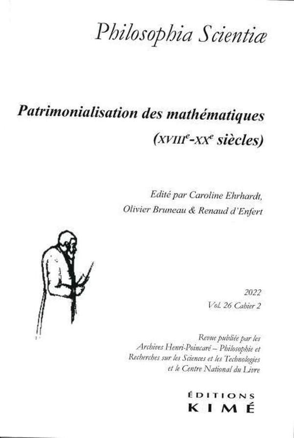 Revue Philosophia scientiae n.26 : patrimolialisation en mathématiques (18e-21e siècles)