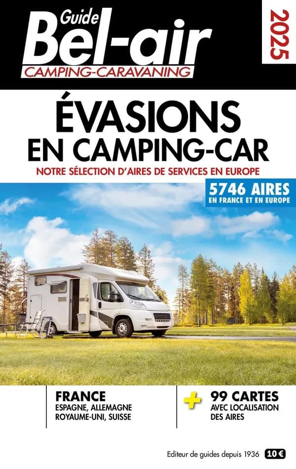 Guide Bel-air : Évasions en camping-car (édition 2025)