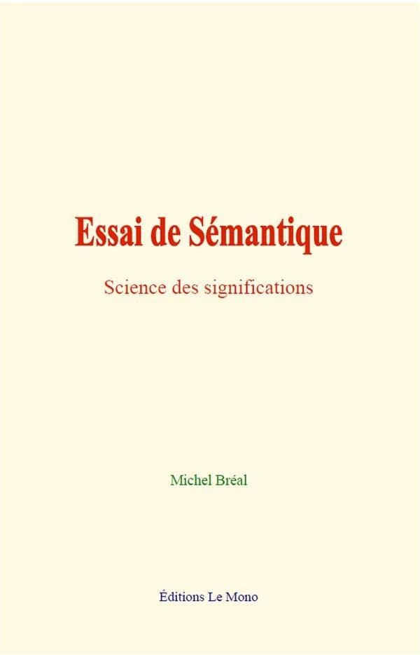 Essai de semantique