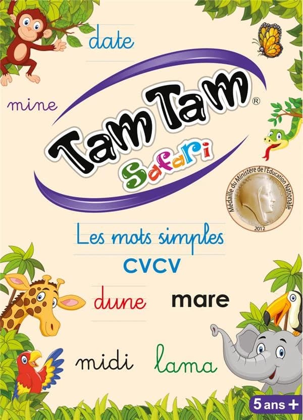 Tam Tam Safari : Les mots simples : CP ; Jouets