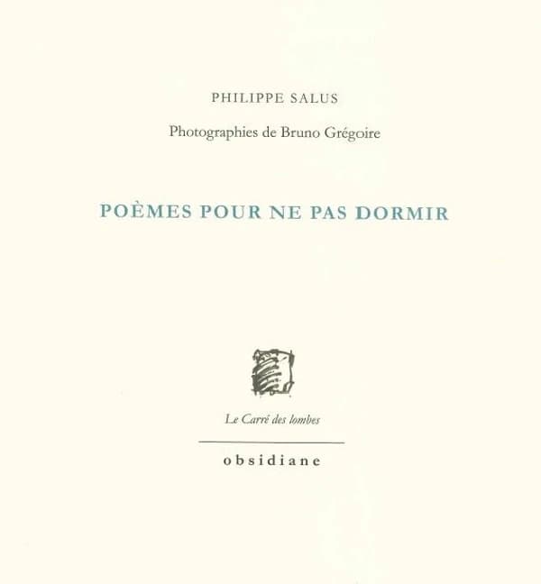 Poèmes pour ne pas dormir