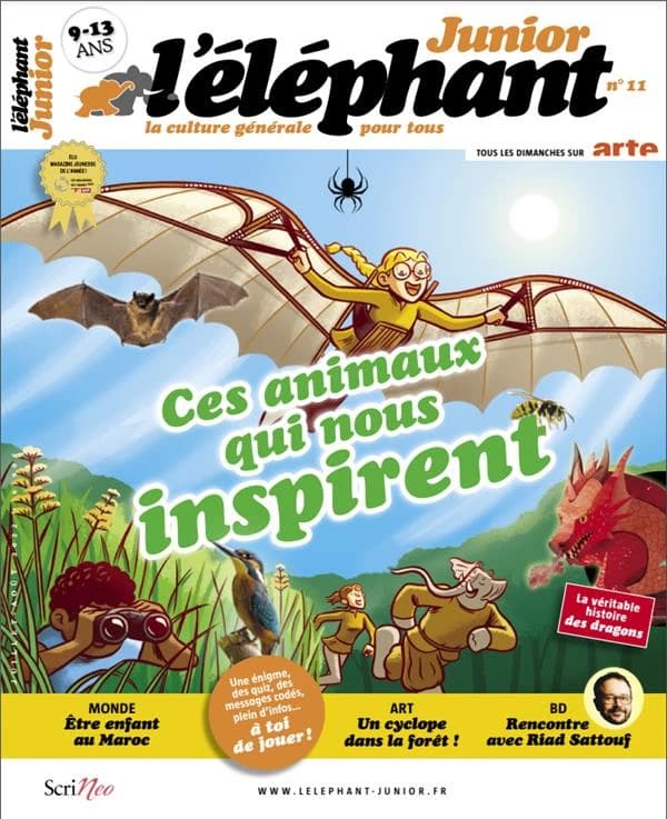 L'éléphant junior n.11 : ces animaux qui nous inspirent