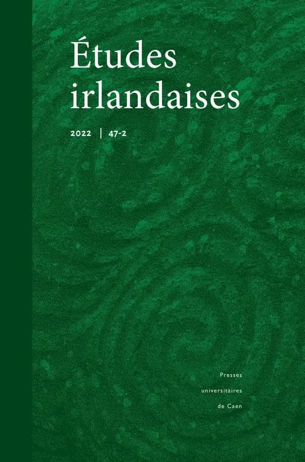 Études irlandaises, n° 47-2