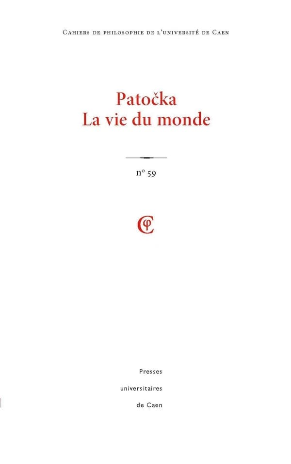 Cahiers de philosophie de l'université de Caen, n° 59