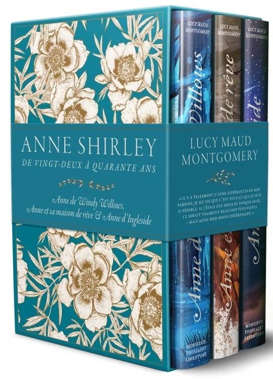 Anne de Windy Willows ; Anne et sa maison de rêve ; Anne d'Ingleside : Avec un journal et 3 cartes postales inclus
