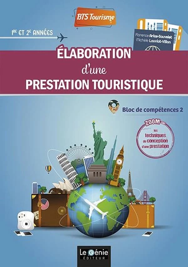élaboration d'une prestation touristique BTS tourisme (édition 2022)