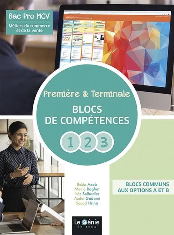 Première et terminale BAC PRO métiers du commerce et de la vente blocs compétences 1, 2 (édition 2022)