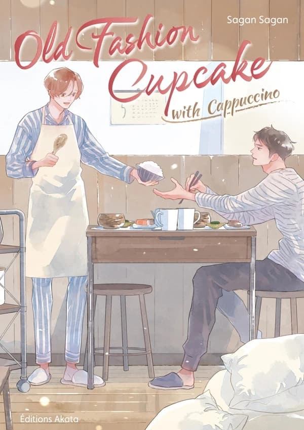 Old-Fashioned Cupcake with Cappuccino