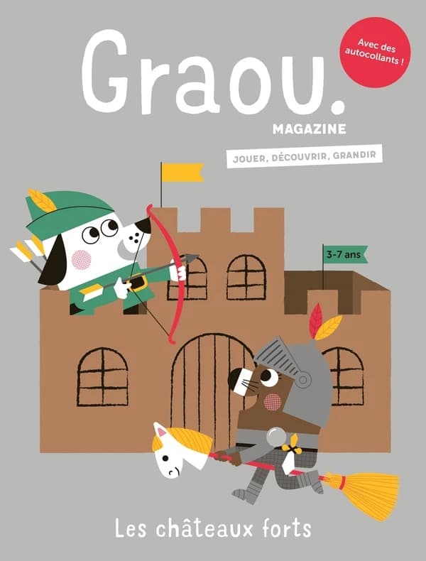 Graou n.49 : Les Châteaux forts (aout