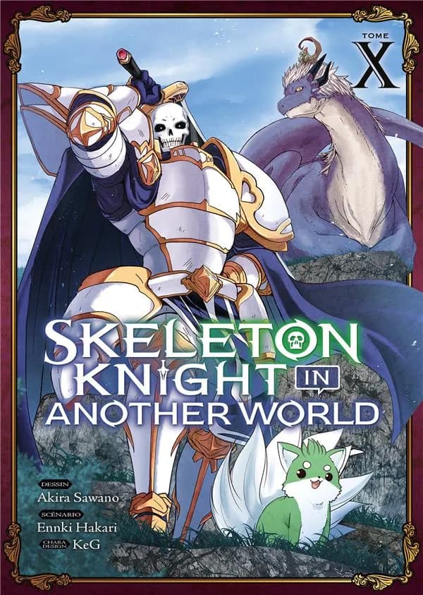 Skeleton knight in another world