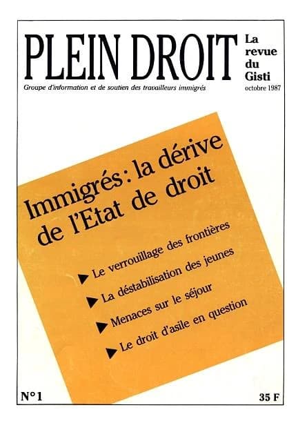 Immigres : la derive de l etat de droit