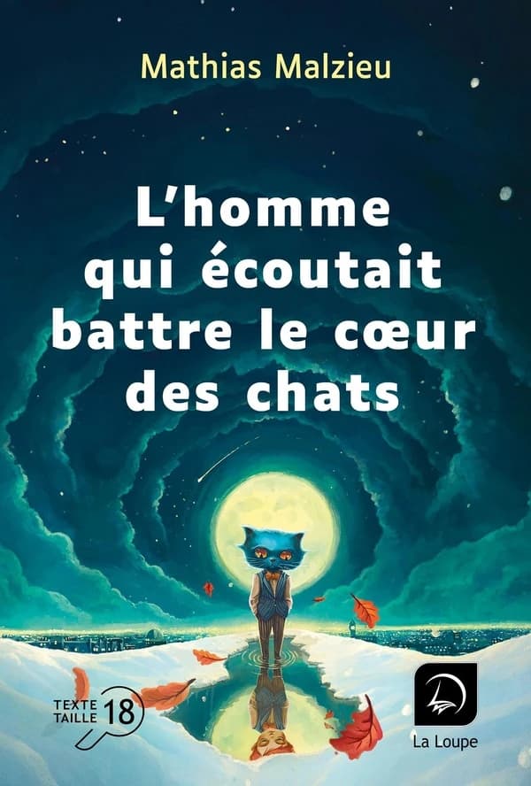 L'homme qui écoutait battre le coeur des chats : roman ([Éd.] en gros caractères) Mathias Malzieu