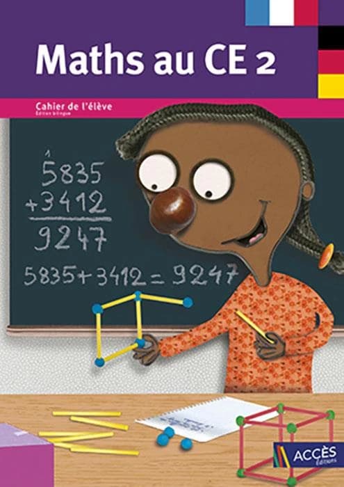 Bilingue maths au CE2 ; cahier de l'élève