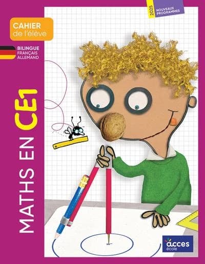 Maths en CE1 : Cahier de l'élève bilingue