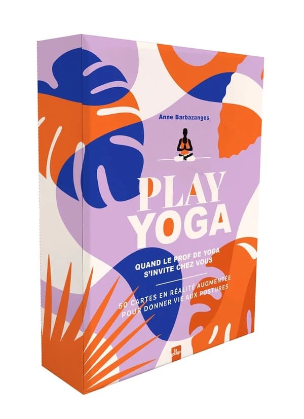 Yoga home : quand le prof de yoga s'invite chez vous ; 50 cartes en réalité augmentée pour pratiquer à la maison