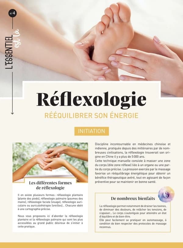 Réflexologie : rééquilibrer son énergie