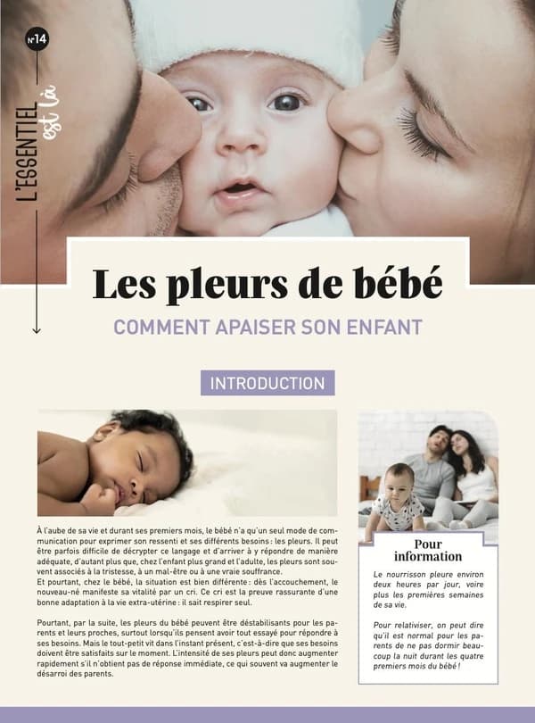 Les pleurs de bébé