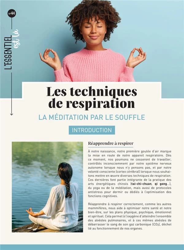 Les techniques de respiration : La méditation par le souffle