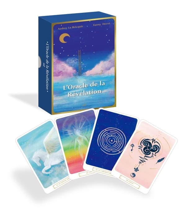 L'oracle de la révélation : Apaiser ses émotions ; 50 cartes magnifiquement illustrées et un livret avec la signification des cartes, les méthodes de tirage et d'interprétation