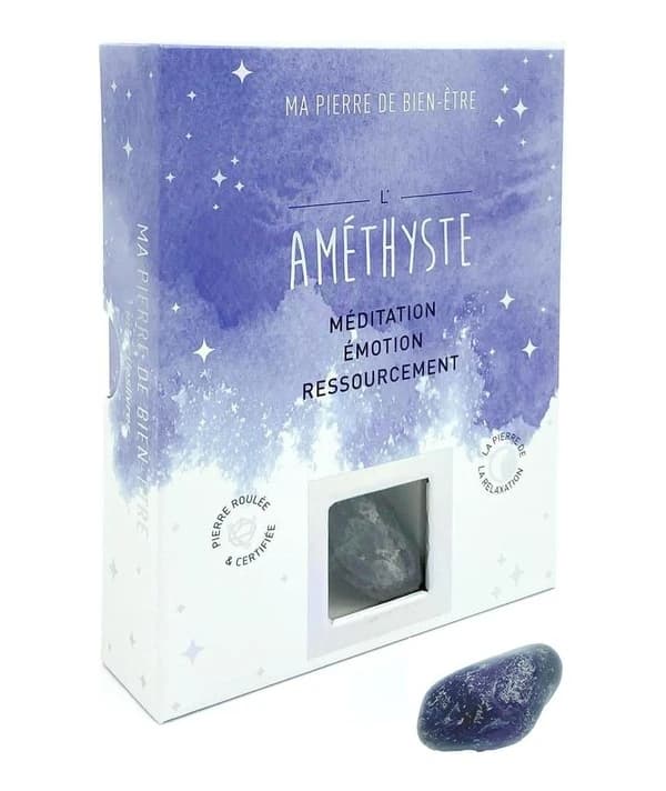L'améthyste (coffret) : Méditation, émotion, ressourcement
