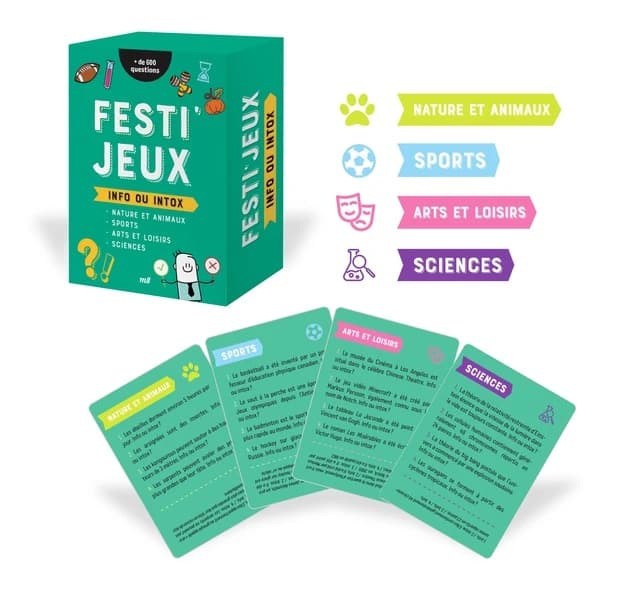 Festi'Jeux : Info ou intox ; Plus de 600 questions pour déceler le vrai du faux !