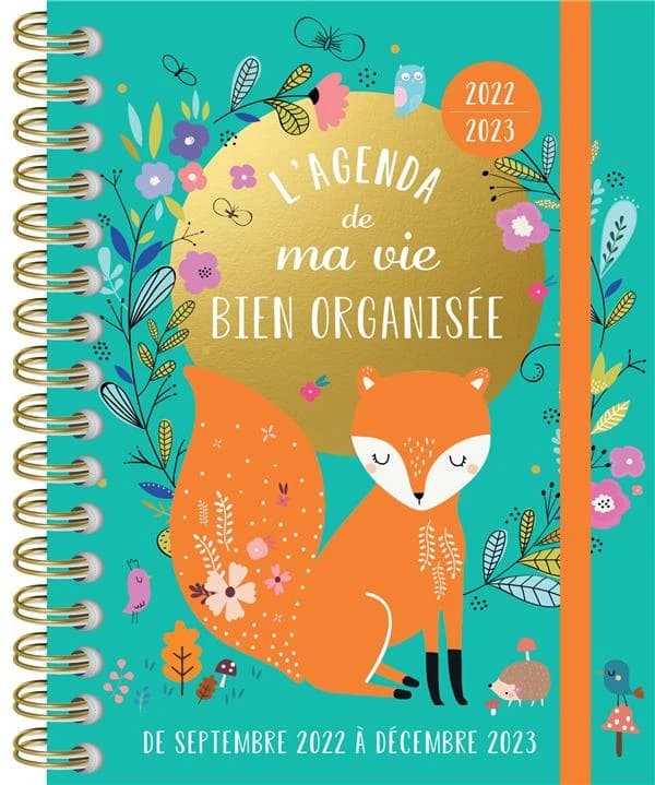 L'agenda de ma vie bien organisée : de septembre à décembre (édition 2022