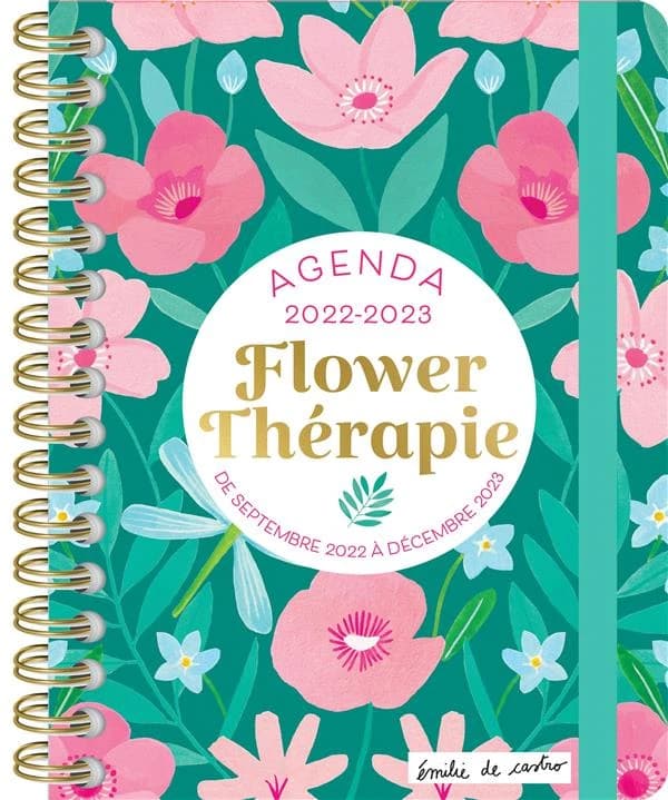 Agenda flower thérapie : de septembre à décembre (édition 2022