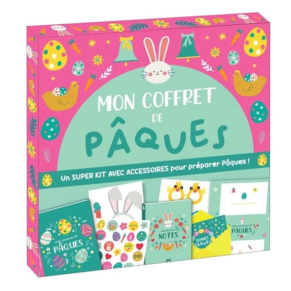 Mon coffret de Pâques : un super kit avec accessoires pour préparer Pâques !