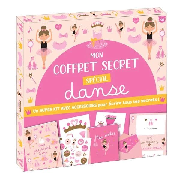 Mon coffret secret spécial danse
