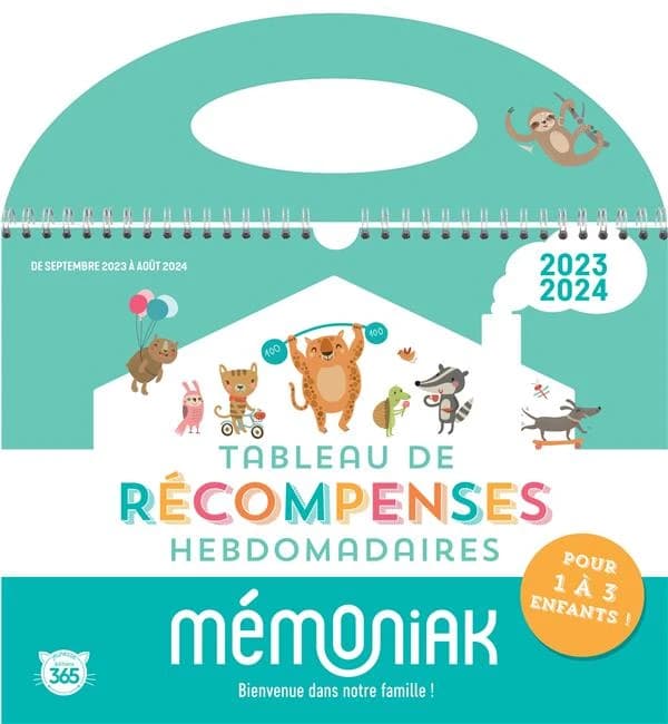 Mémoniak : tableau de récompenses hebdomadaires (édition 2023